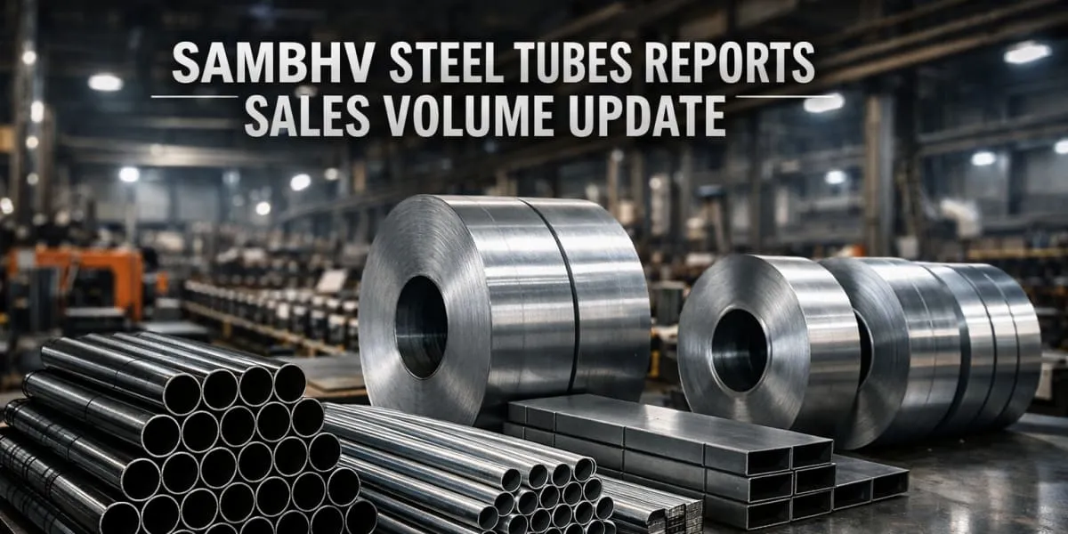 Sambhv Steel Tubes Reports Sales Volume Update