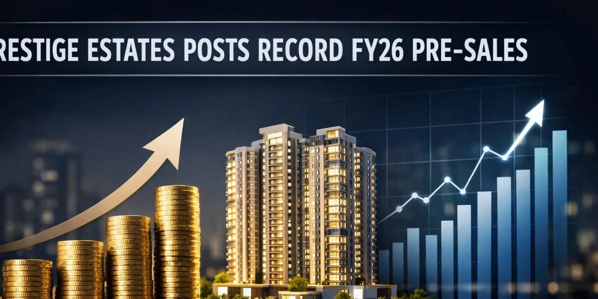 Prestige Estates Posts Record FY26 Pre-Sales