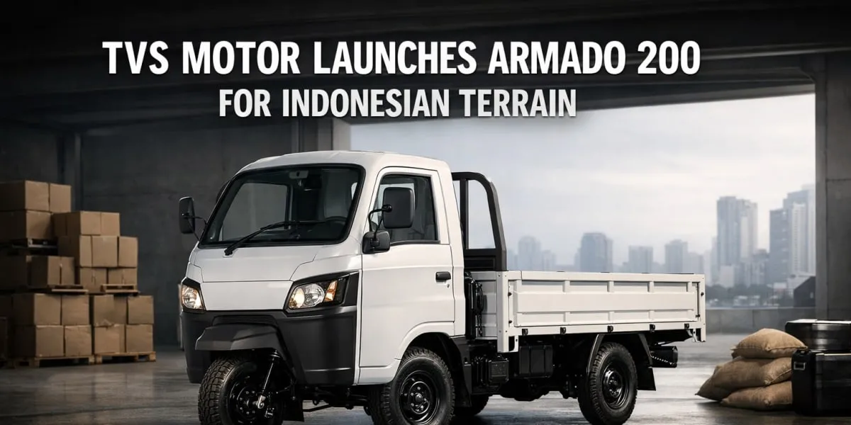 TVS Motor Launches Armado 200 For Indonesian Terrain