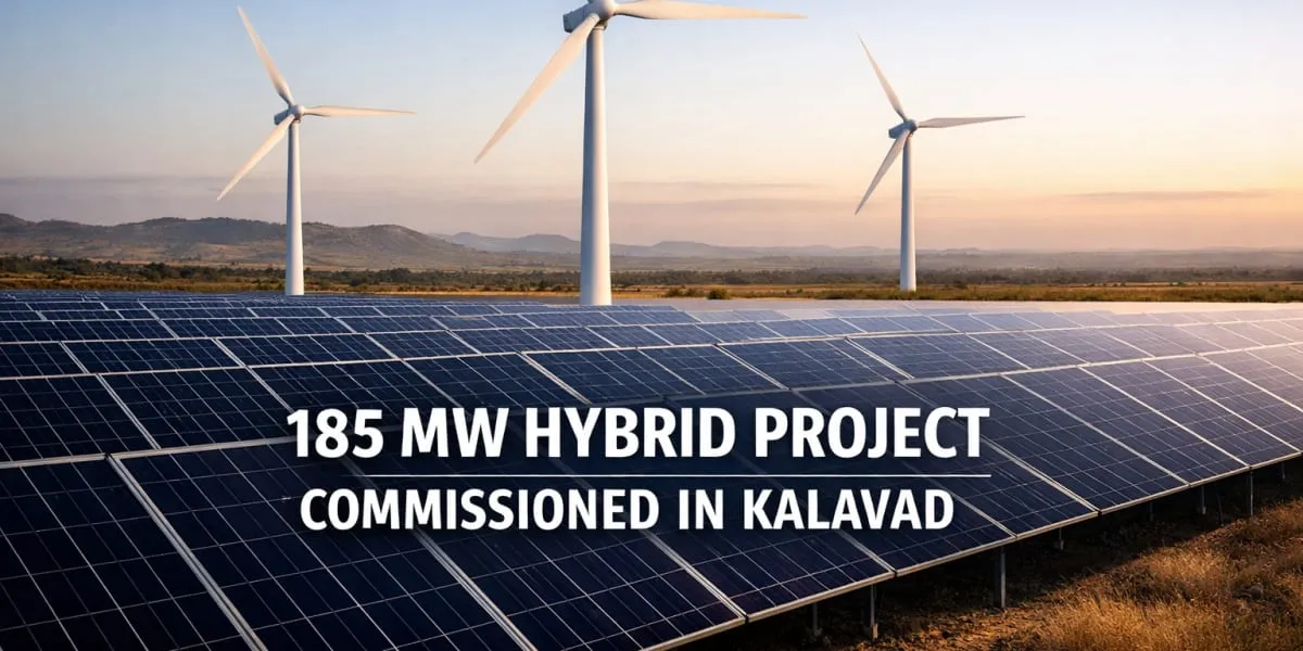 CleanMax Commissions 185 MW Hybrid Project in Kalavad