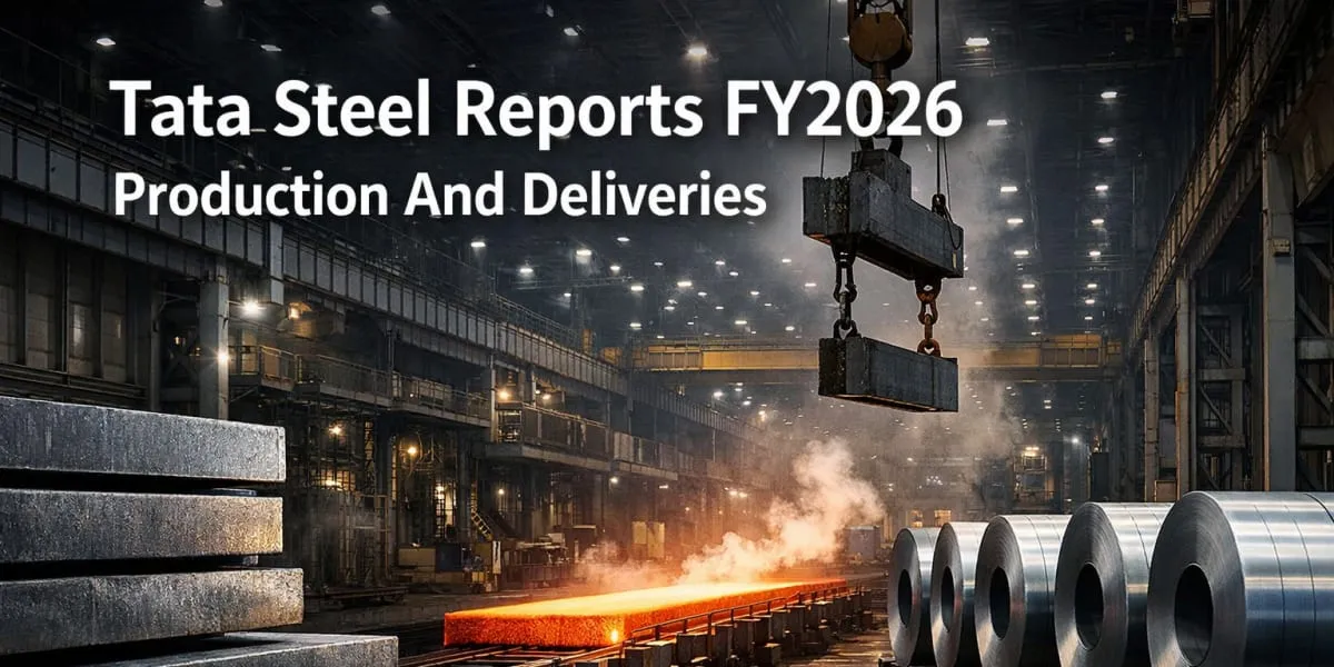 Tata Steel Reports FY2026 Production And Deliveries