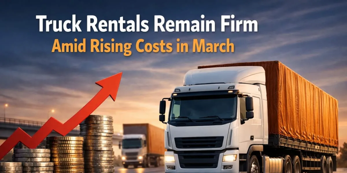 Truck Rentals Remain Firm Amid Rising Costs in March