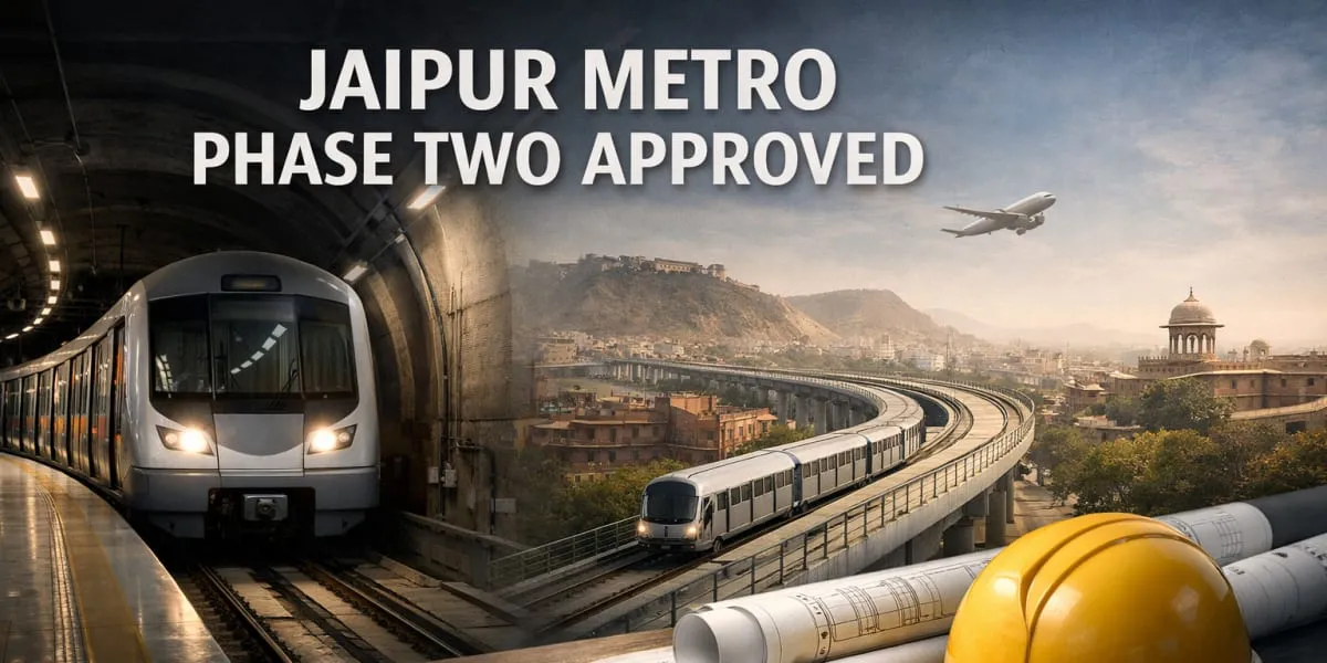 Cabinet Approves Jaipur Metro Phase Two