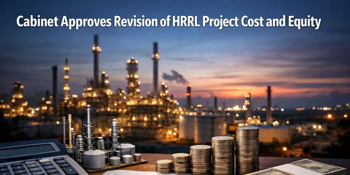 Cabinet Approves Revision Of HRRL Project Cost And Equity