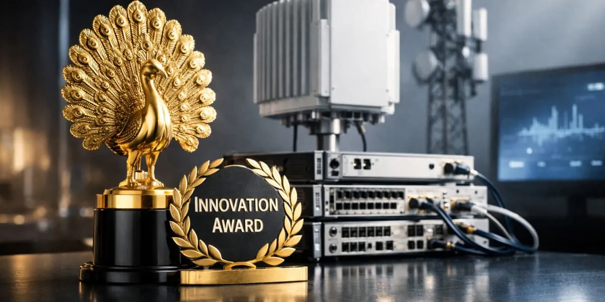 Tejas Networks Wins Golden Peacock Innovation Award