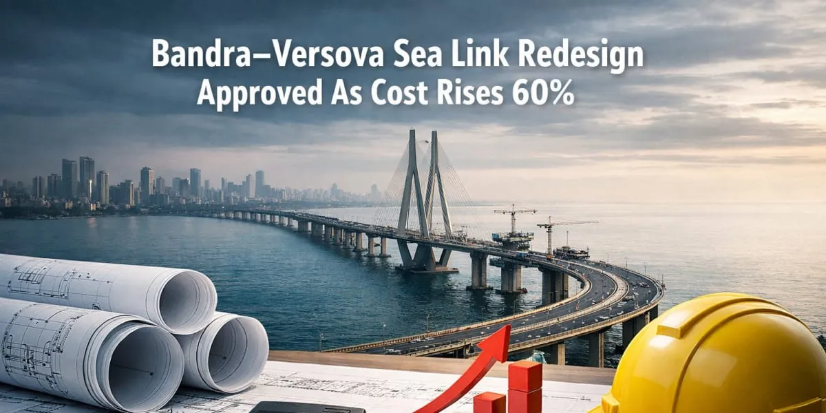 Bandra-Versova Sea Link Redesign Approved As Cost Rises 60 Per Cent