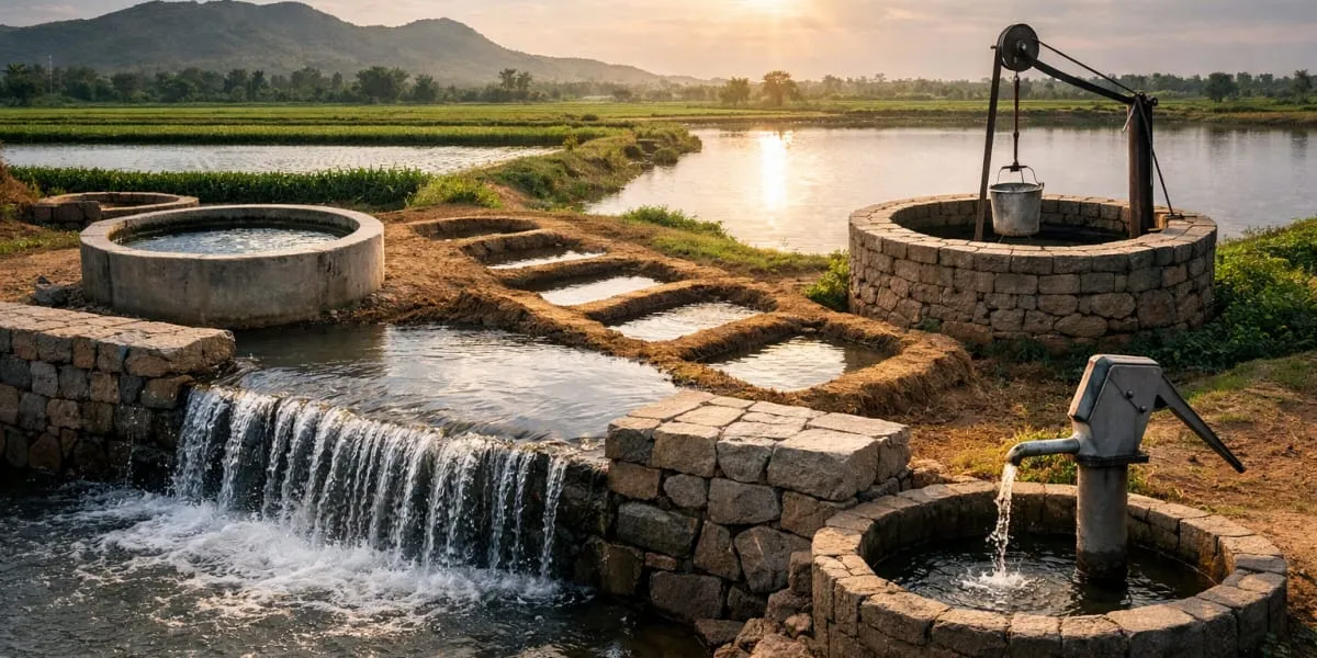 Community Rainwater Conservation Boosts Water Security In Prakasam