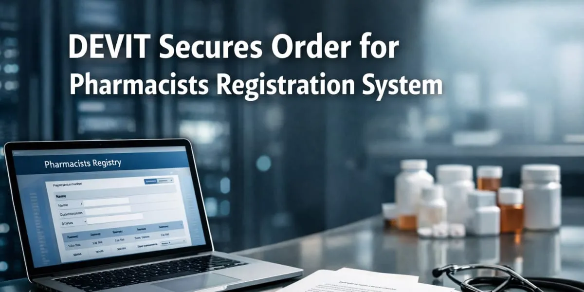 DEVIT Secures Order for Pharmacists Registration System