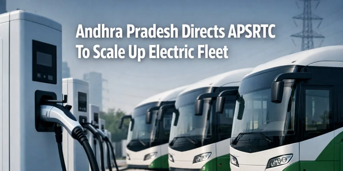 Andhra Pradesh Directs APSRTC To Scale Up Electric Fleet