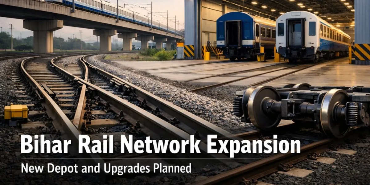 Bihar Rail Network to Expand with New Depot and Upgrades