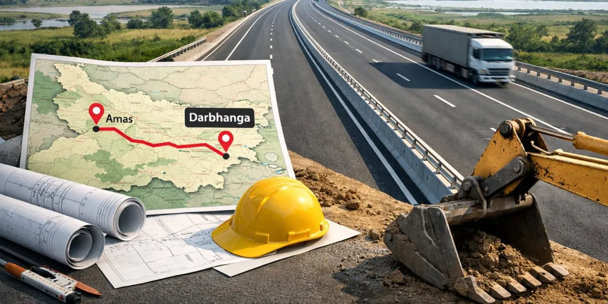 Amas–Darbhanga Expressway to Cut Travel Time and Boost Trade