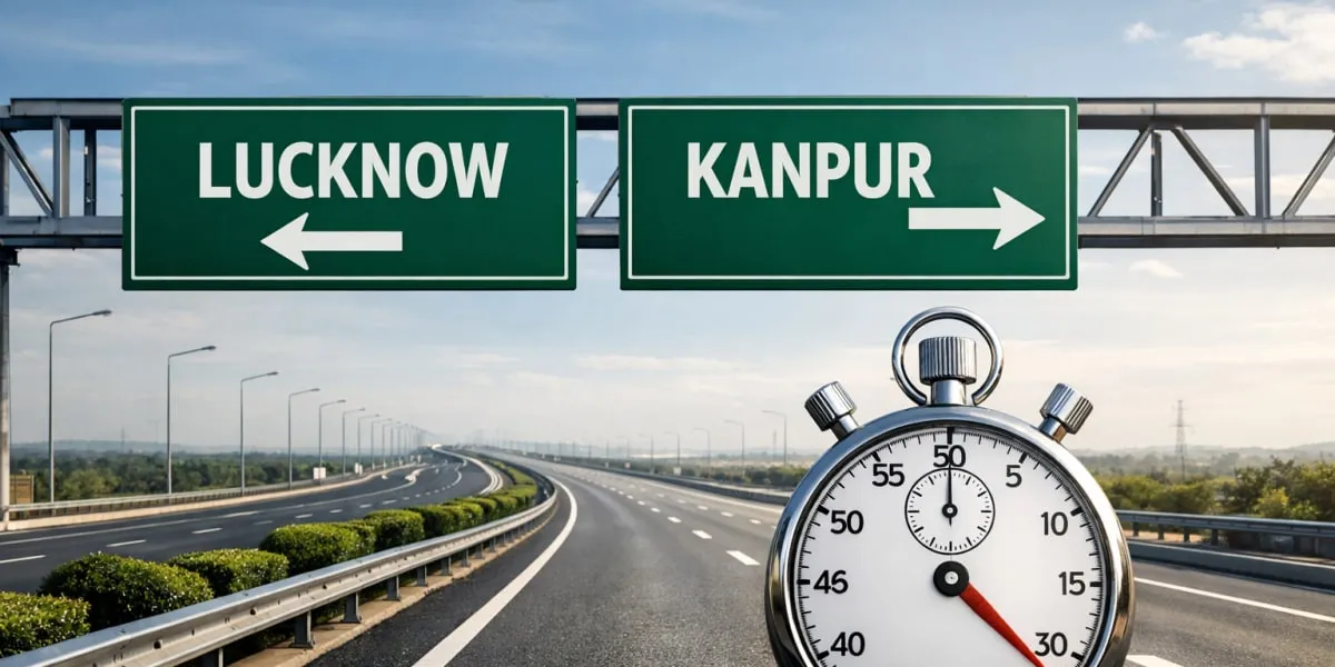Lucknow–Kanpur Expressway To Cut Travel Time To 30 Minutes