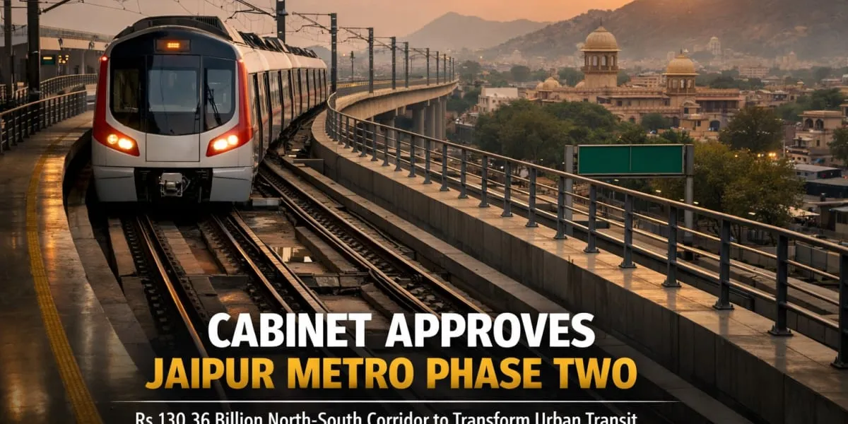 Cabinet Approves Jaipur Metro Phase Two