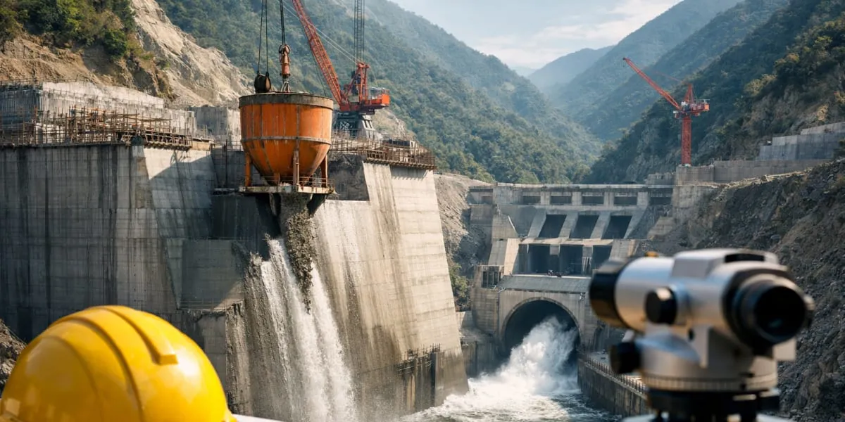 Union Minister Visits Punatsangchhu Hydropower Projects