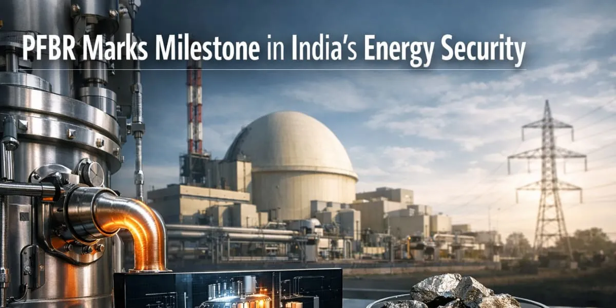 PFBR Marks Milestone in India’s Energy Security