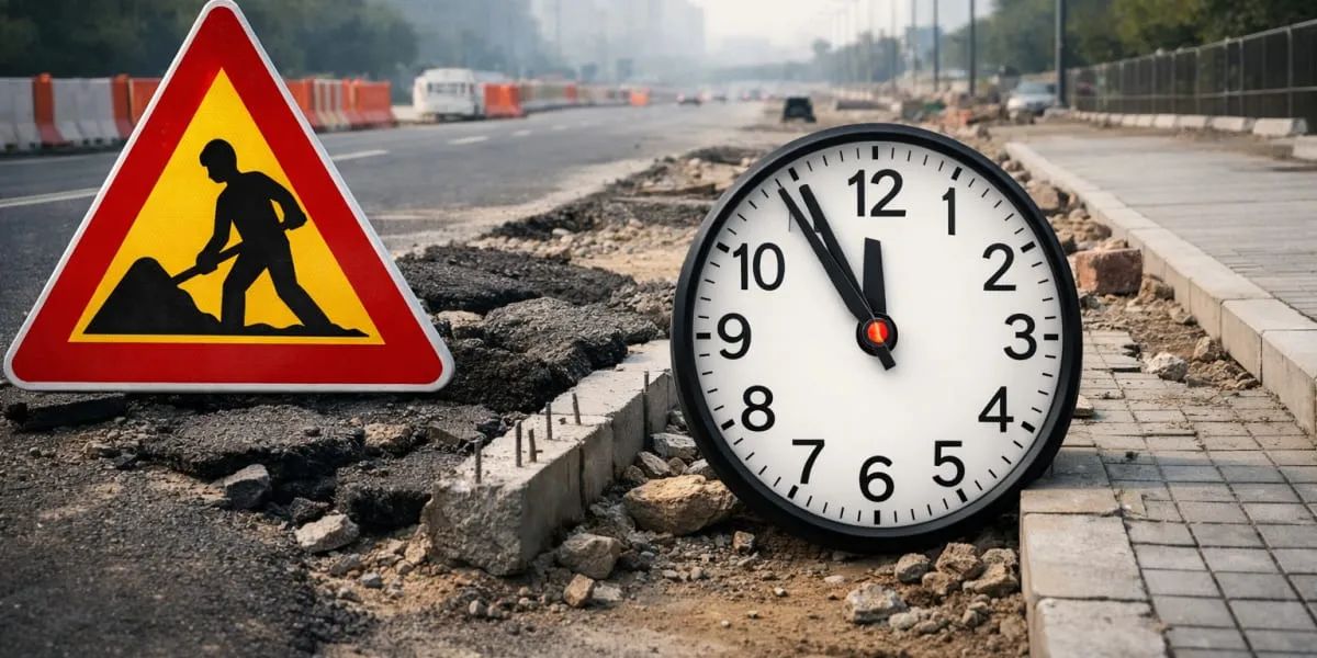 GMDA Model Roads Project Misses Deadlines Twice In Two Years