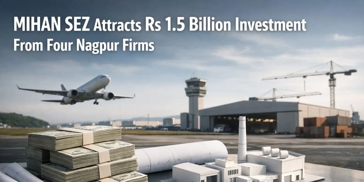 MIHAN SEZ Attracts Rs 1.5 Billion Investment From Four Nagpur Firms