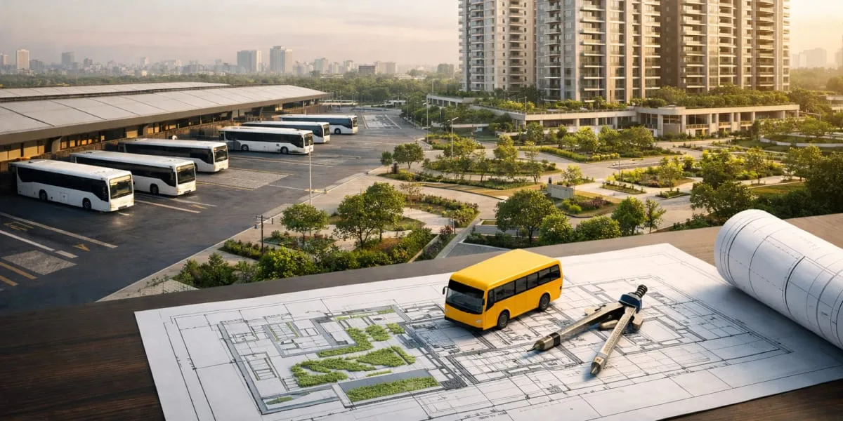 Transport Department Plans Integrated Dwarka ISBT With Housing