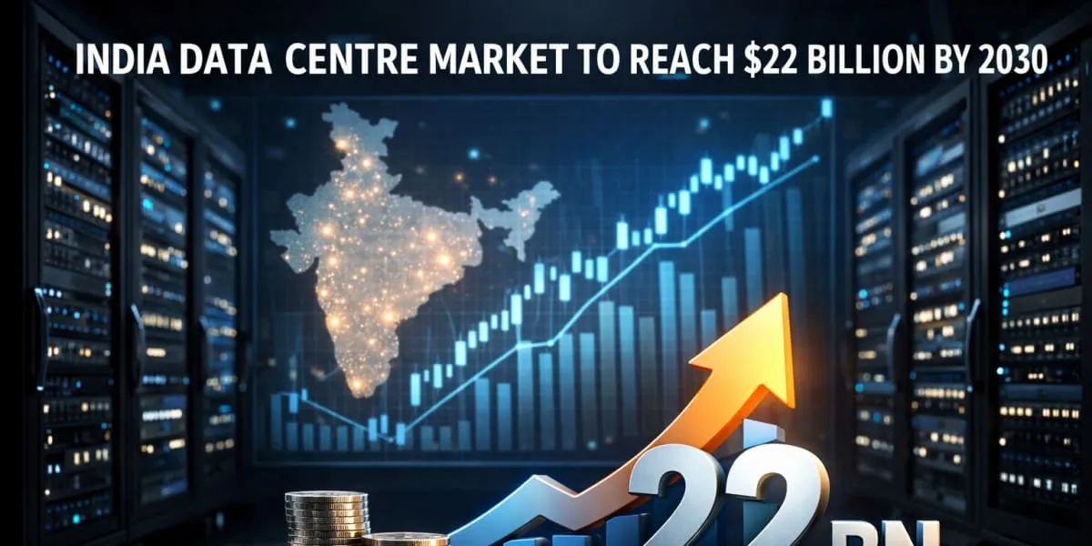 India Data Centre Market To More Than Double To 22 Bn Dollars By 2030
