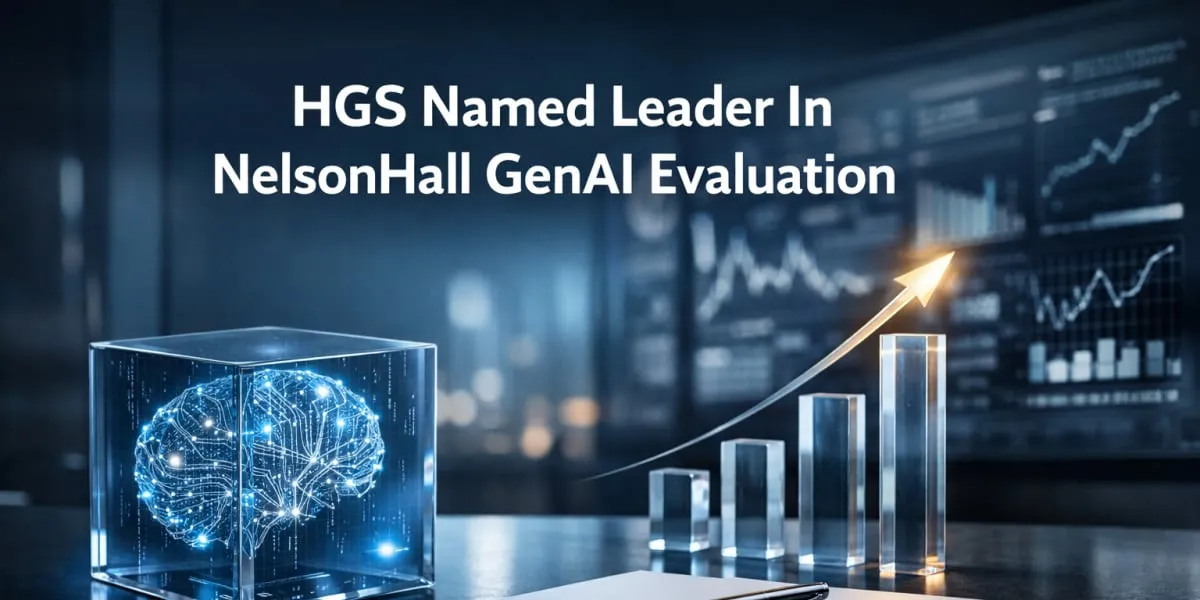 HGS Named Leader In NelsonHall GenAI Evaluation