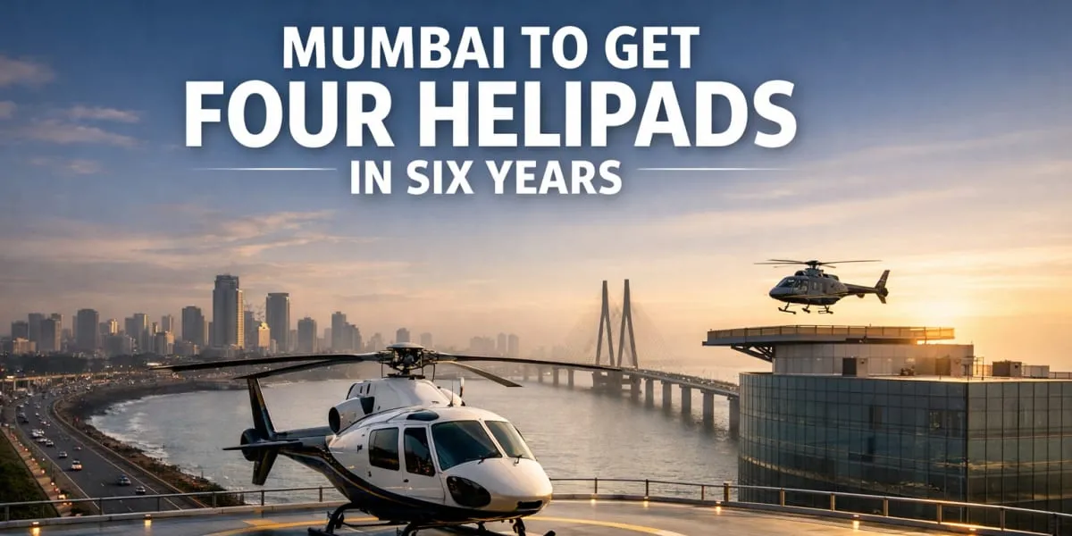 Mumbai To Get Four Helipads In Six Years