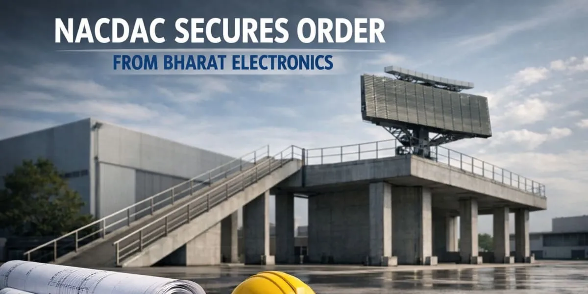 Nacdac Infrastructure Limited Secures Order From Bharat Electronics