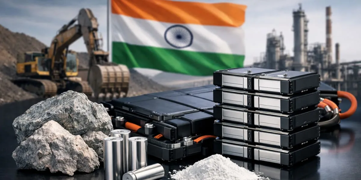 India to Build Full EV Battery Ecosystem in Two to Three Years