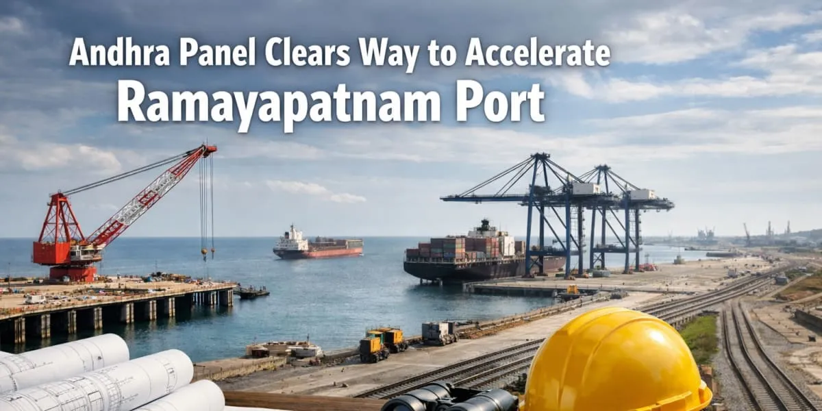 Andhra Panel Clears Way To Accelerate Ramayapatnam Port