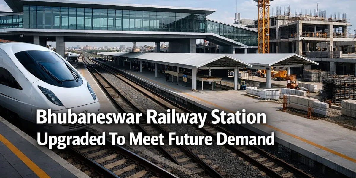 Bhubaneswar Railway Station Upgraded To Meet Future Demand