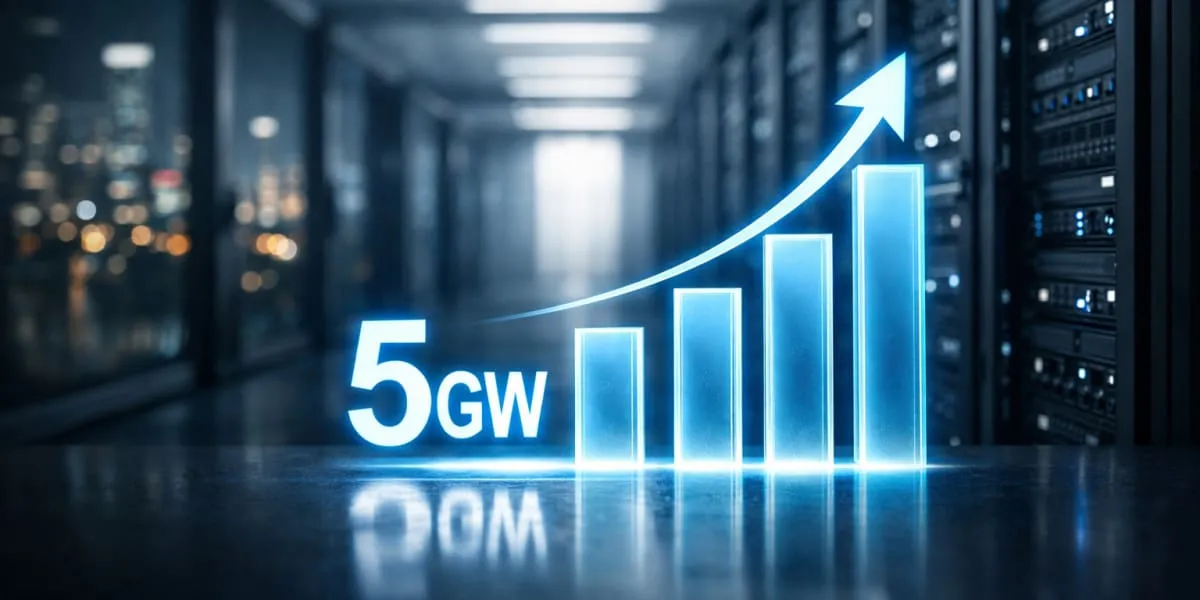 India Data Centre Capacity To Reach Five Gigawatt By 2030