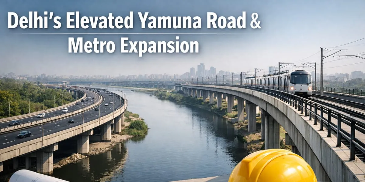 Delhi Plans Elevated Yamuna Road and Metro Expansion