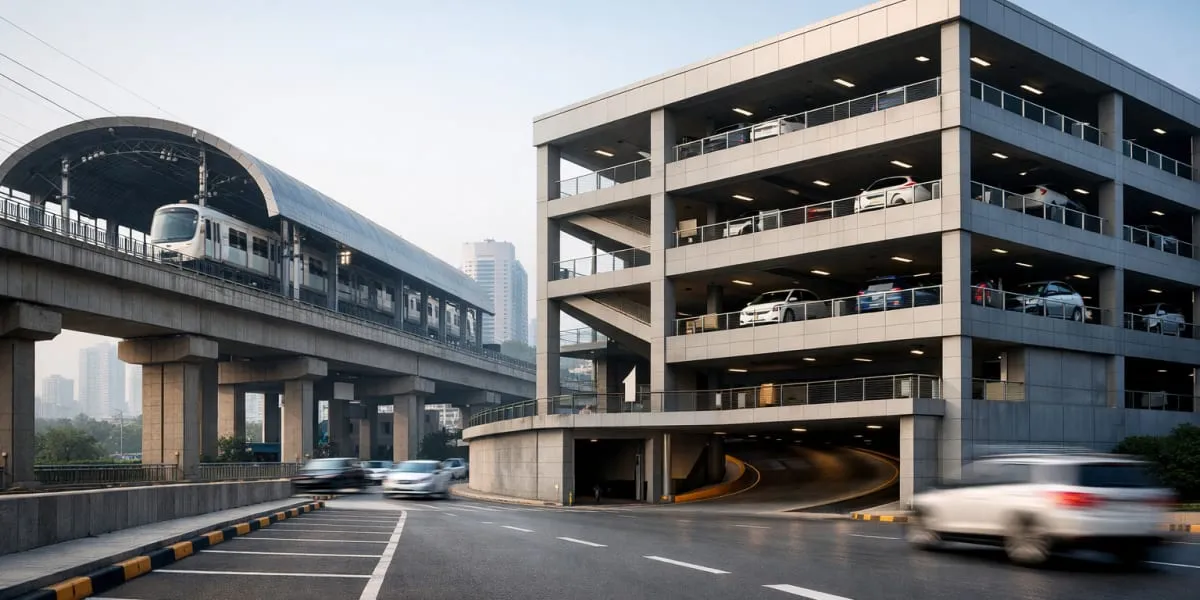 DMRC Plans Multilevel Parking at Guru Dronacharya and IFFCO Chowk