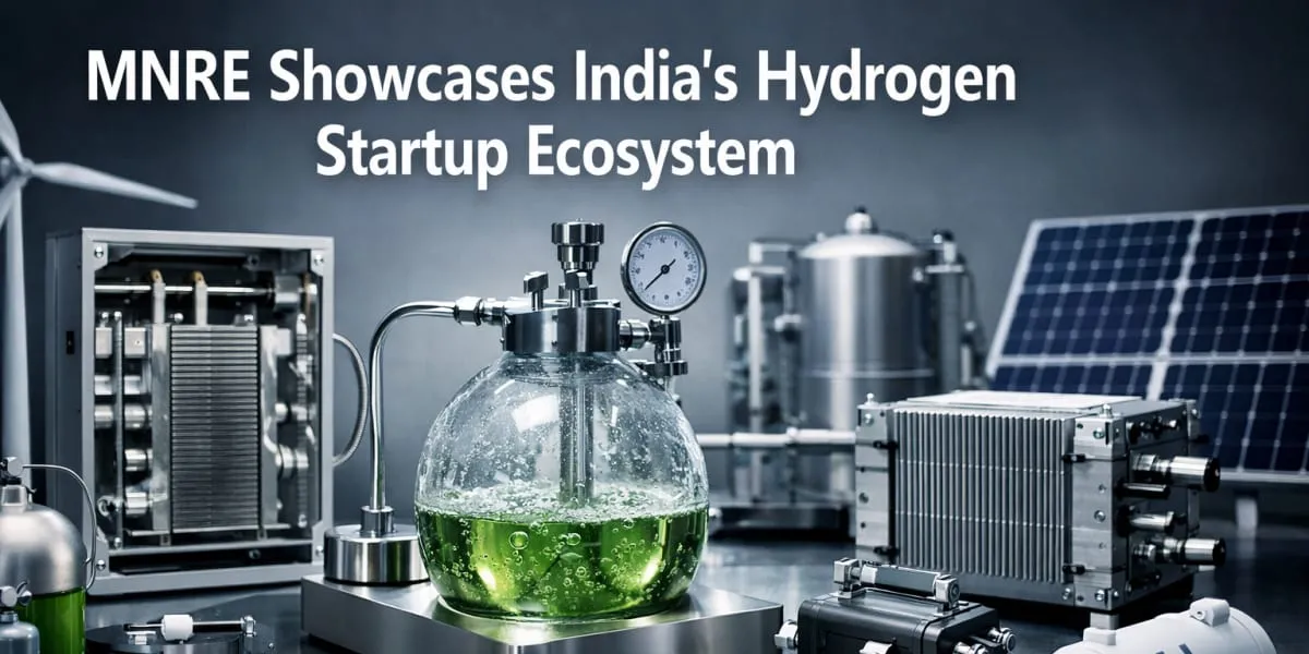 MNRE Showcases India’s Hydrogen Startup Ecosystem