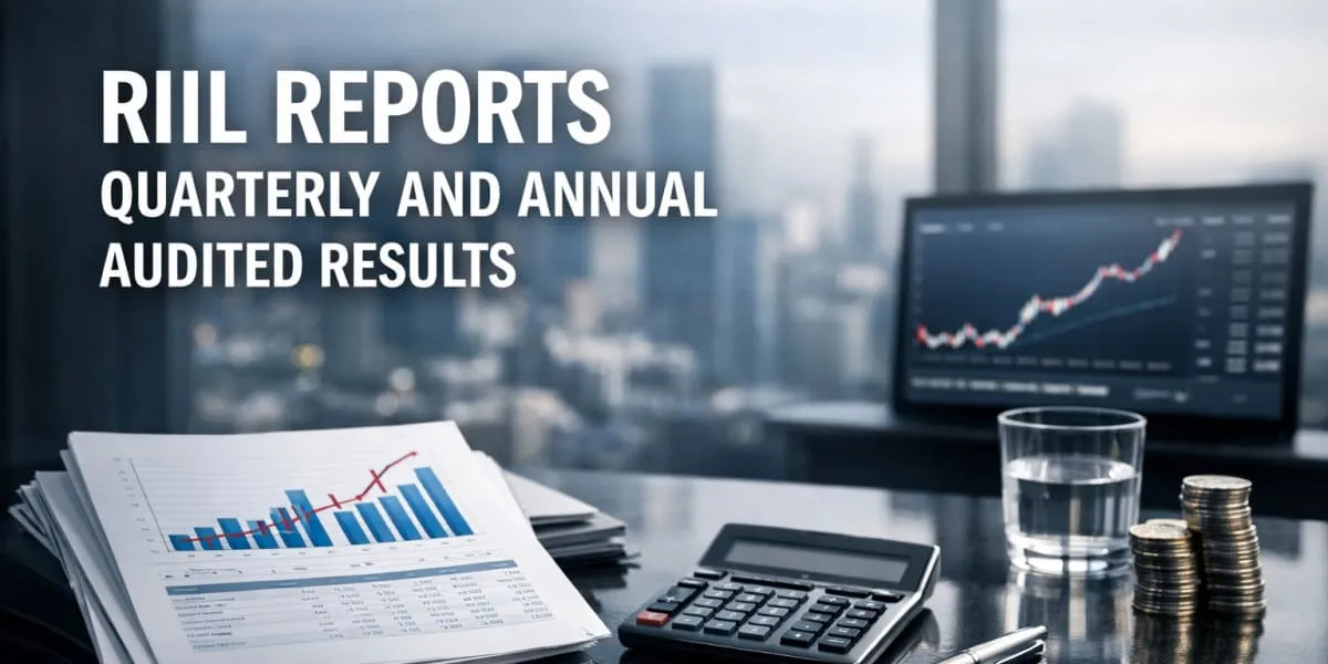 RIIL Reports Quarterly And Annual Audited Results