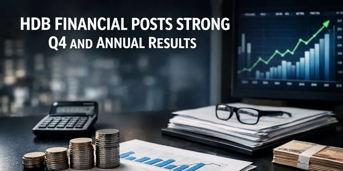 HDB Financial Posts Strong Q4 And Annual Results