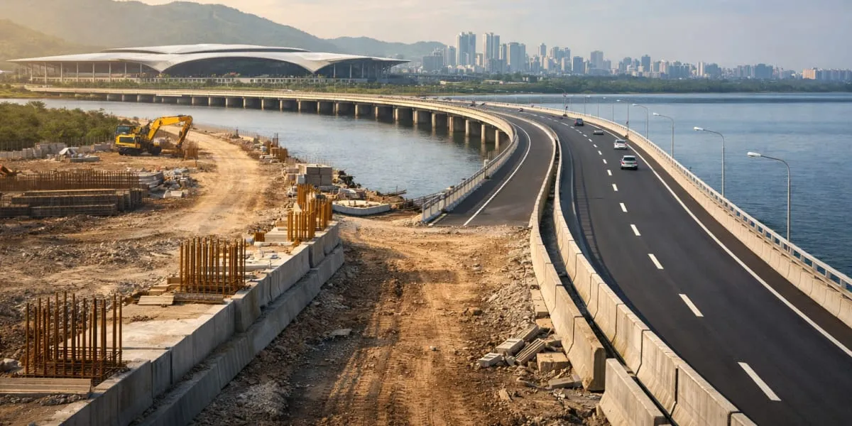 Kharghar Coastal Road To Cut Navi Mumbai Airport Commute