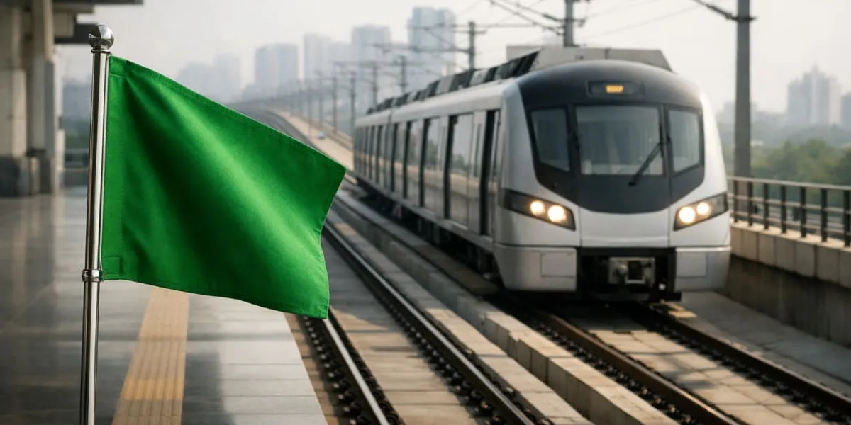 Delhi Faridabad Metro Line Flagged Off By Prime Minister