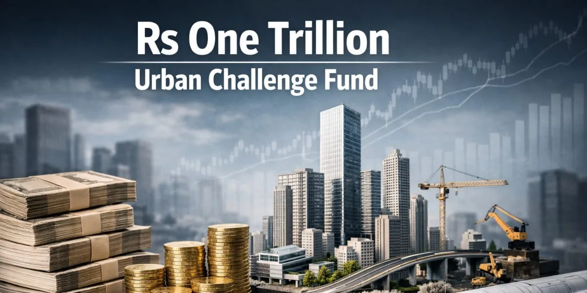 Centre Launches Rs One Trillion Urban Challenge Fund