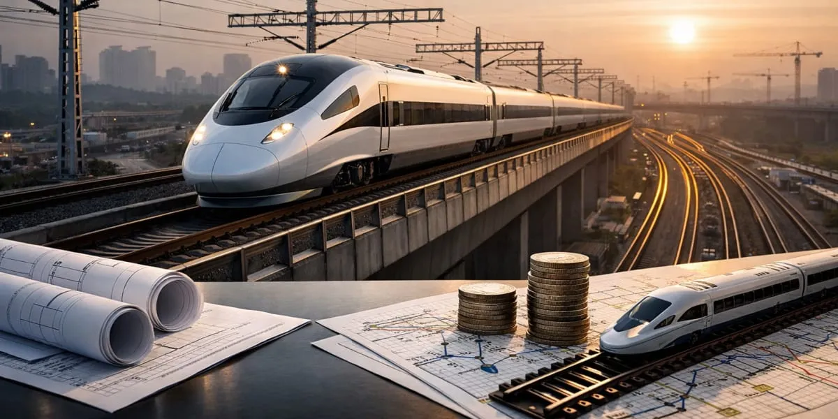 Seven High Speed Rail Corridors Planned In Budget 2026