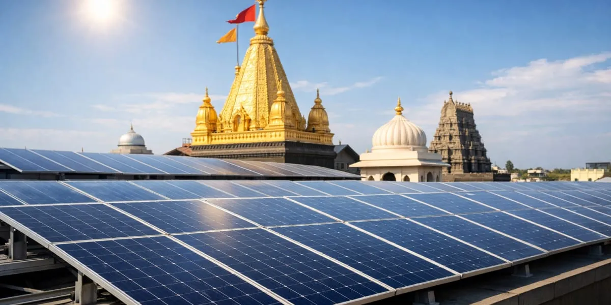 BPCL Signs Rs 44.5 mn Deal for Shirdi Temple Rooftop Solar