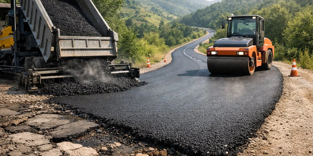 MLA Inaugurates Blacktopping Of Barta Chanunta Bhugtrian Road