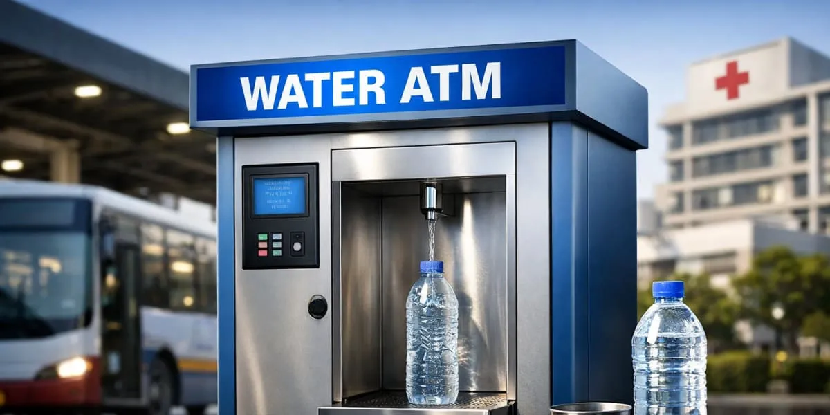 NMC Launches Pilot Water ATM Project in Nagpur