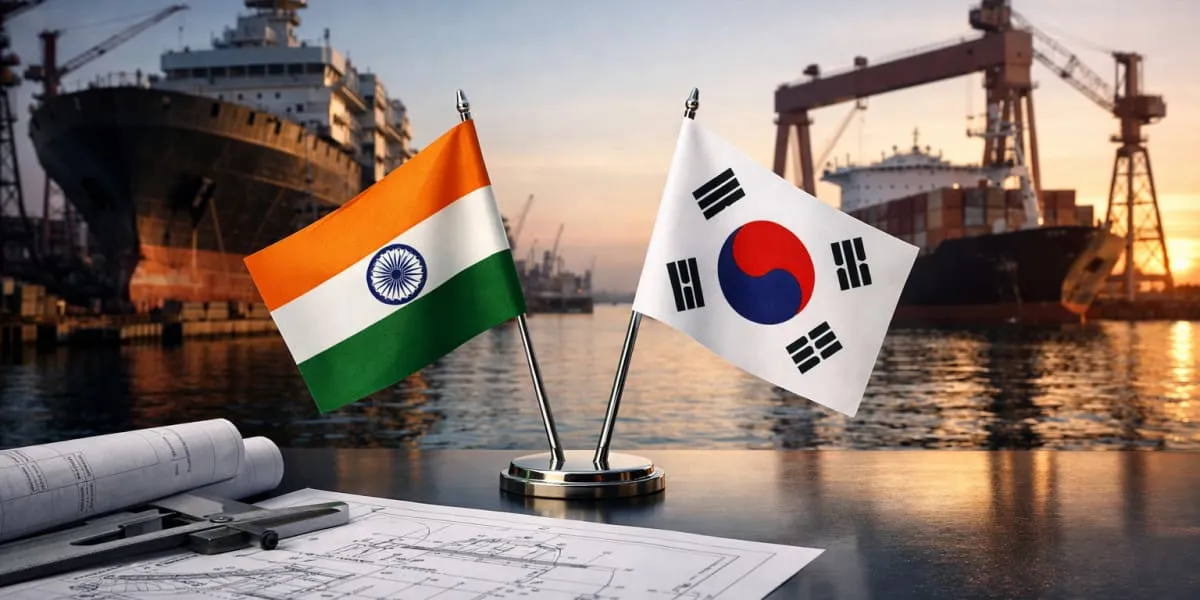 India And ROK Forge Shipbuilding And Maritime Partnership