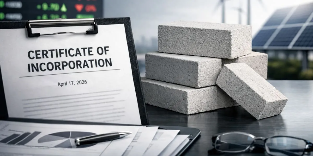 KD Green Industries Renamed and Acquires Stake in Green AAC Blocks