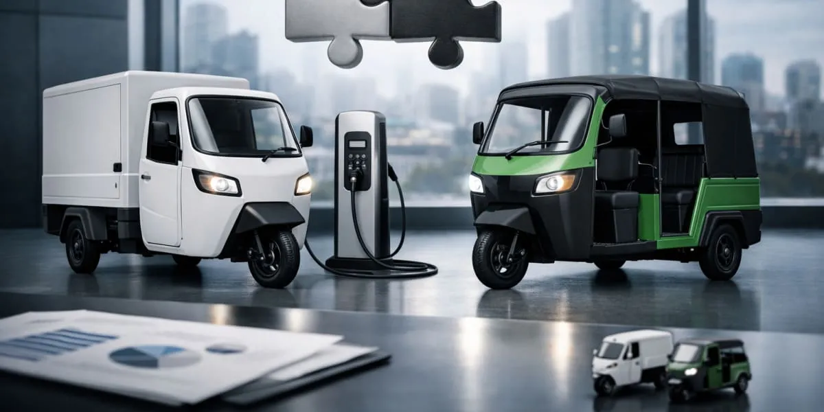 Hyundai and TVS Partner to Commercialise Electric Three-Wheelers in India