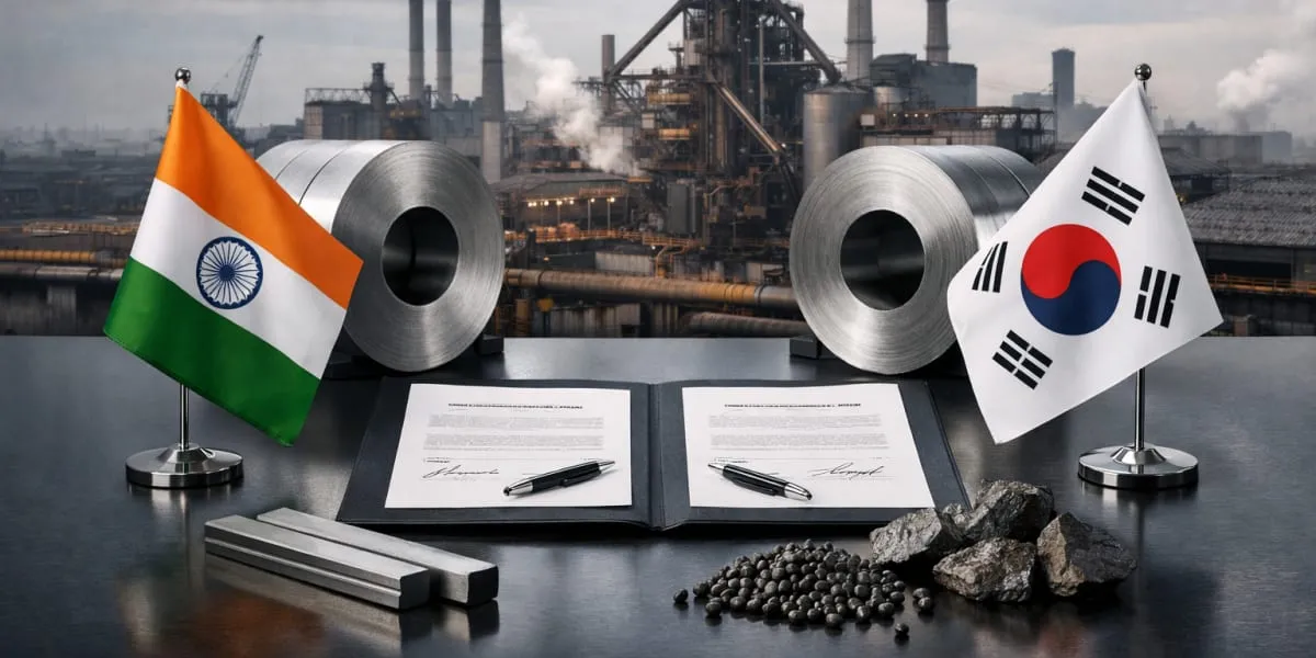 JSW Steel And POSCO Form Joint Venture For Six mn Tonne Plant