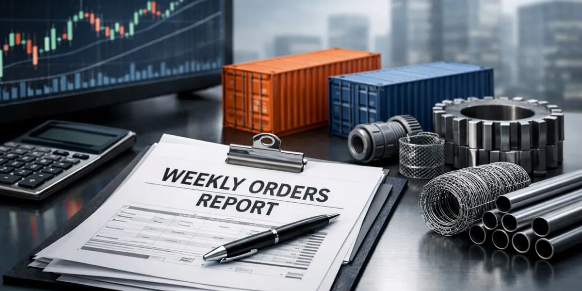 Gabion Technologies Discloses Consolidated Weekly Orders