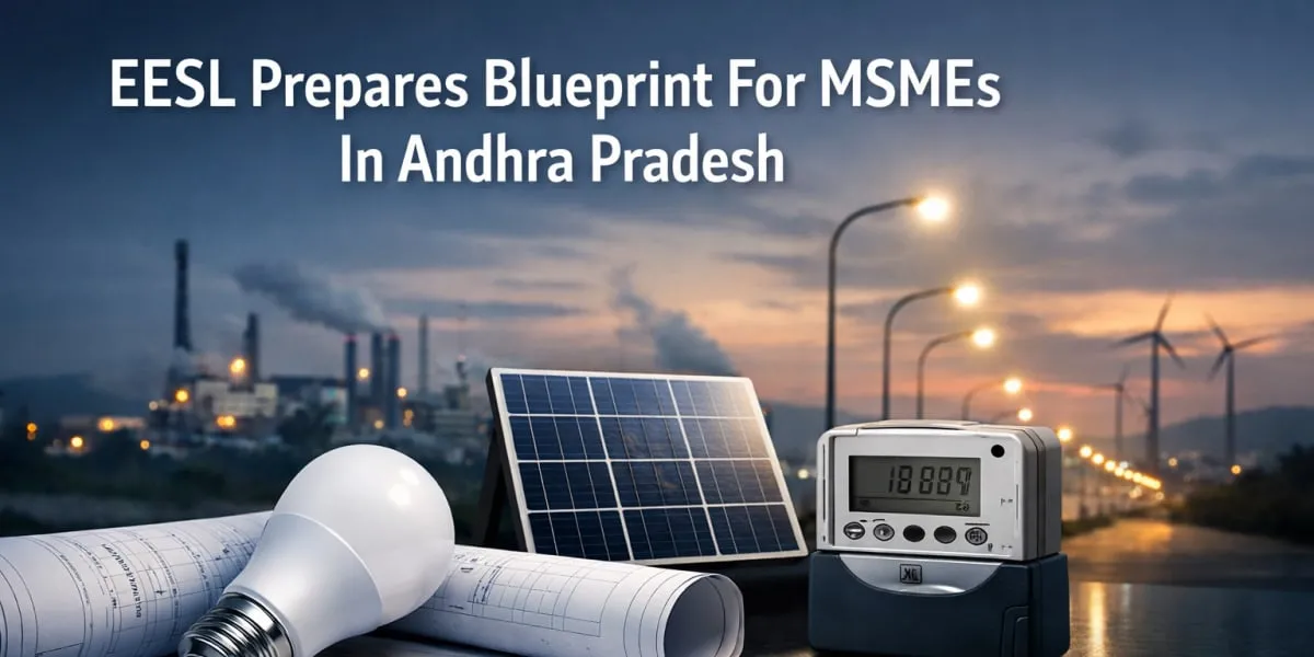 EESL Prepares Blueprint For MSMEs In Andhra Pradesh