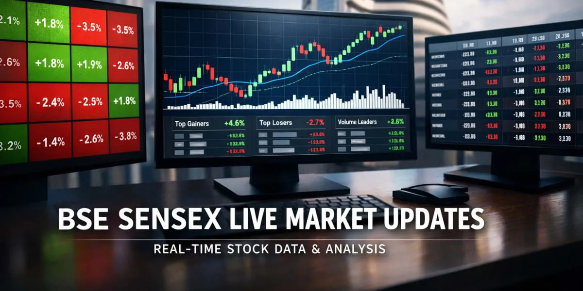 BSE Sensex Live Market Updates