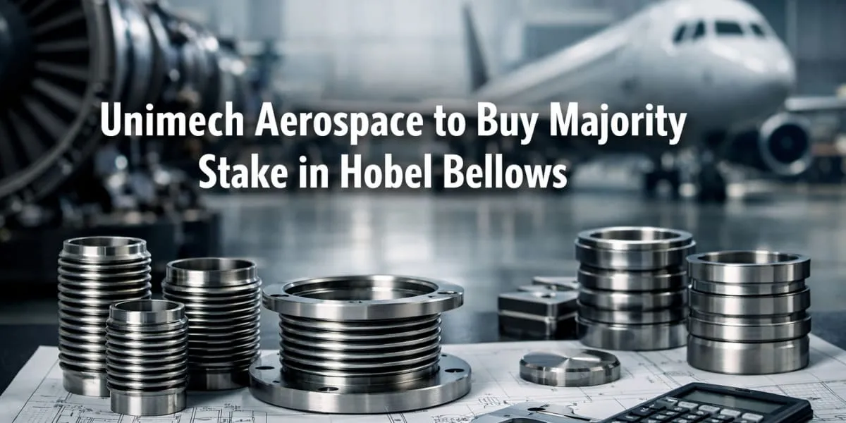 Unimech Aerospace To Buy Majority Stake In Hobel Bellows